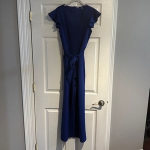 NWT Tahari cobalt blue jumpsuit - size 10